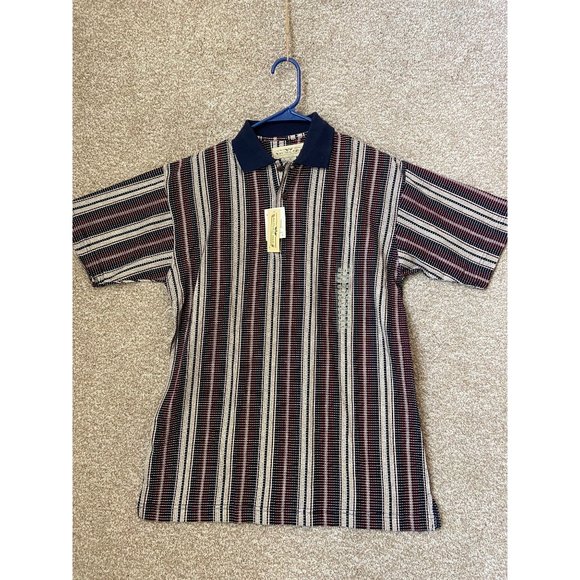 Natural Issue Men’s Vintage Style Collared Striped Shirt Size Small - Picture 1 of 8